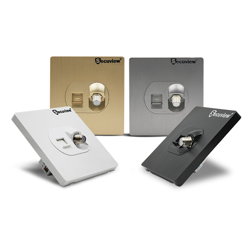 Plastic Internet & Satellite Socket