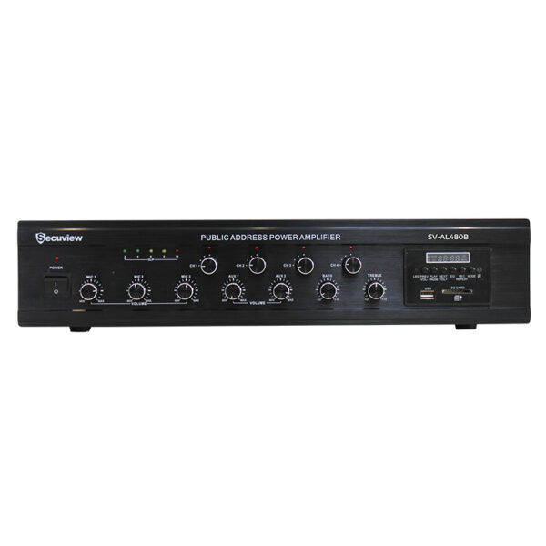 480W 4-Zone PA Amplifier