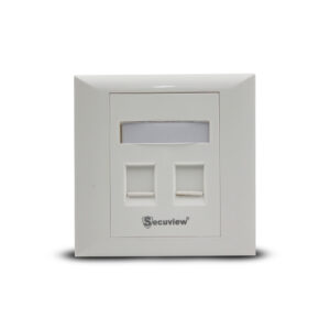 Double Port Faceplate