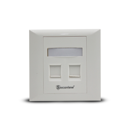 Double Port Faceplate