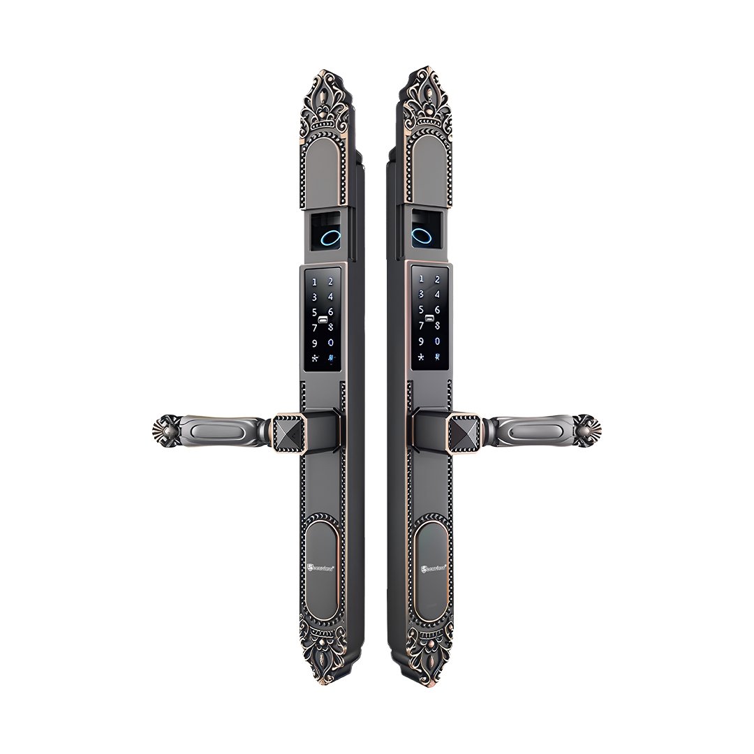 Weatherproof Smart Gate Lock Outdoor 1 – Secure Key & Code