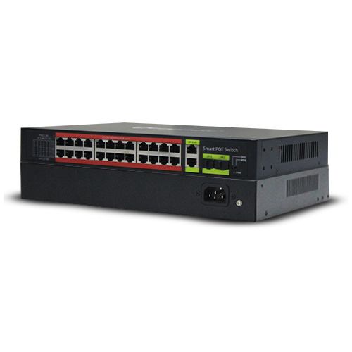 24-Port Gigabit PoE Switch