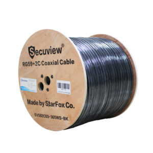 Secuview High Standard 305m RG59+2C Coaxial Cable With Power
