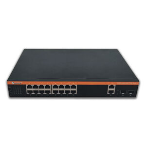 16-Port Gigabit PoE Switch 300W