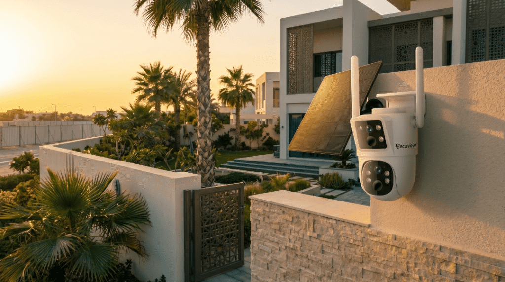 solar 4G security camera Qatar