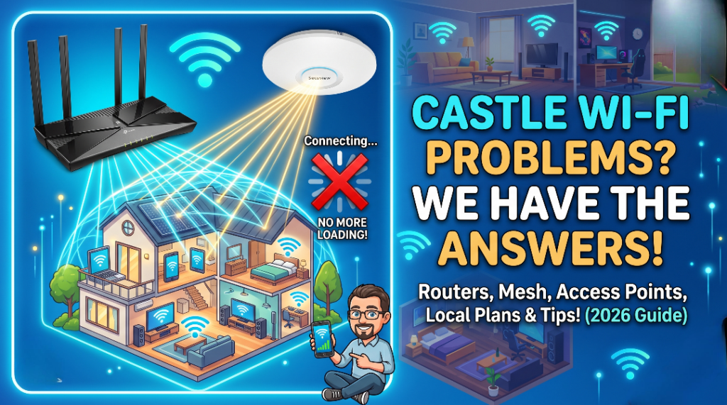 Best wifi routers for large homes in Qatar