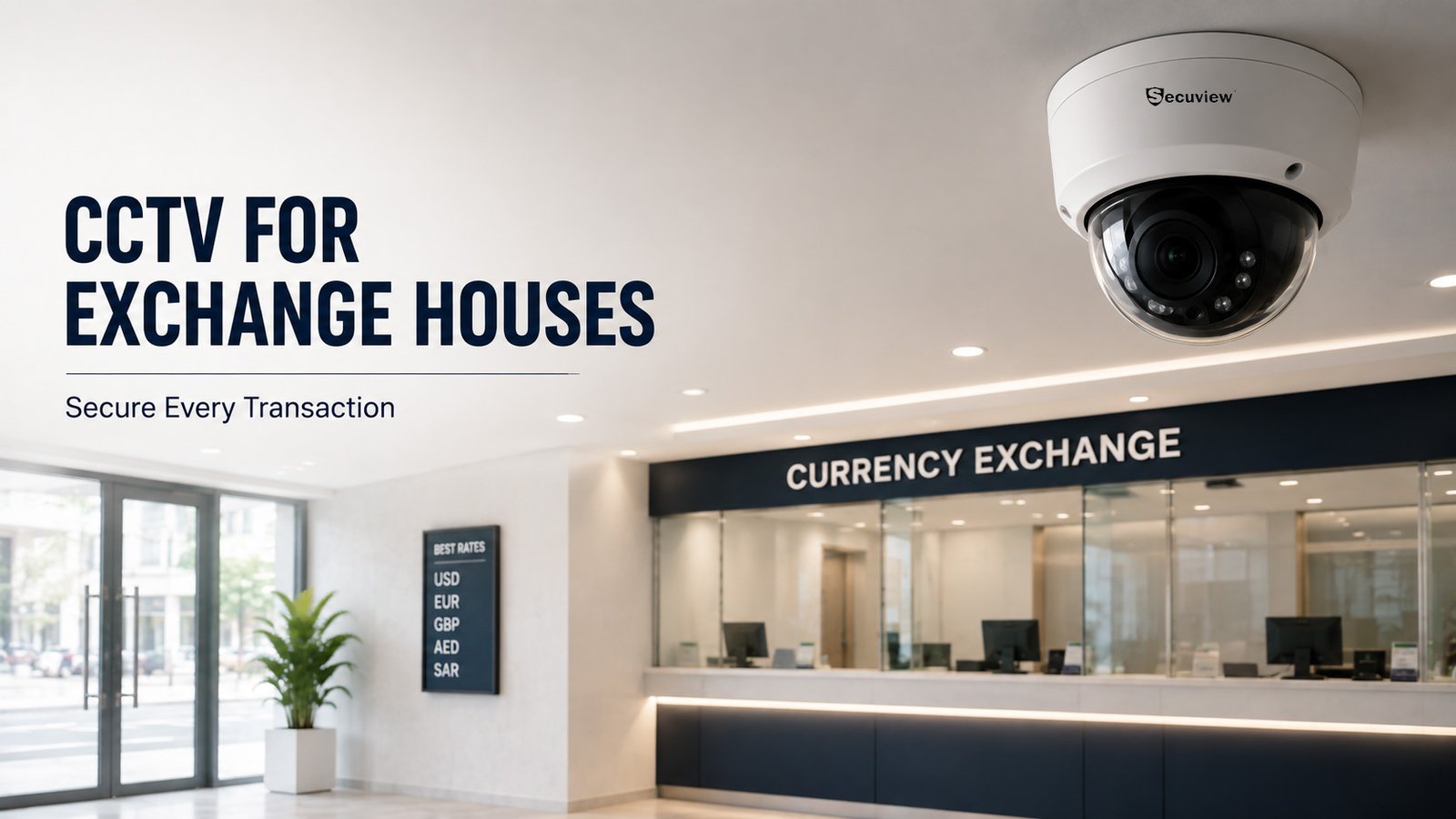 Indoor Surveillance for Exchange Houses in Qatar