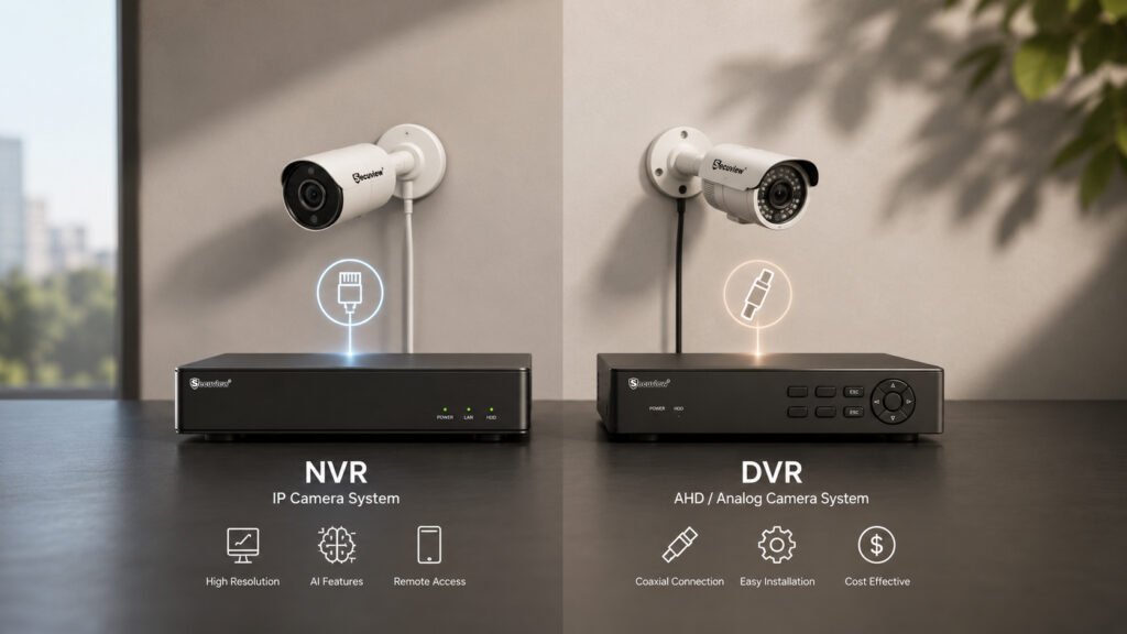 NVR vs DVR: Which Recording System Is Right for Your CCTV Setup?