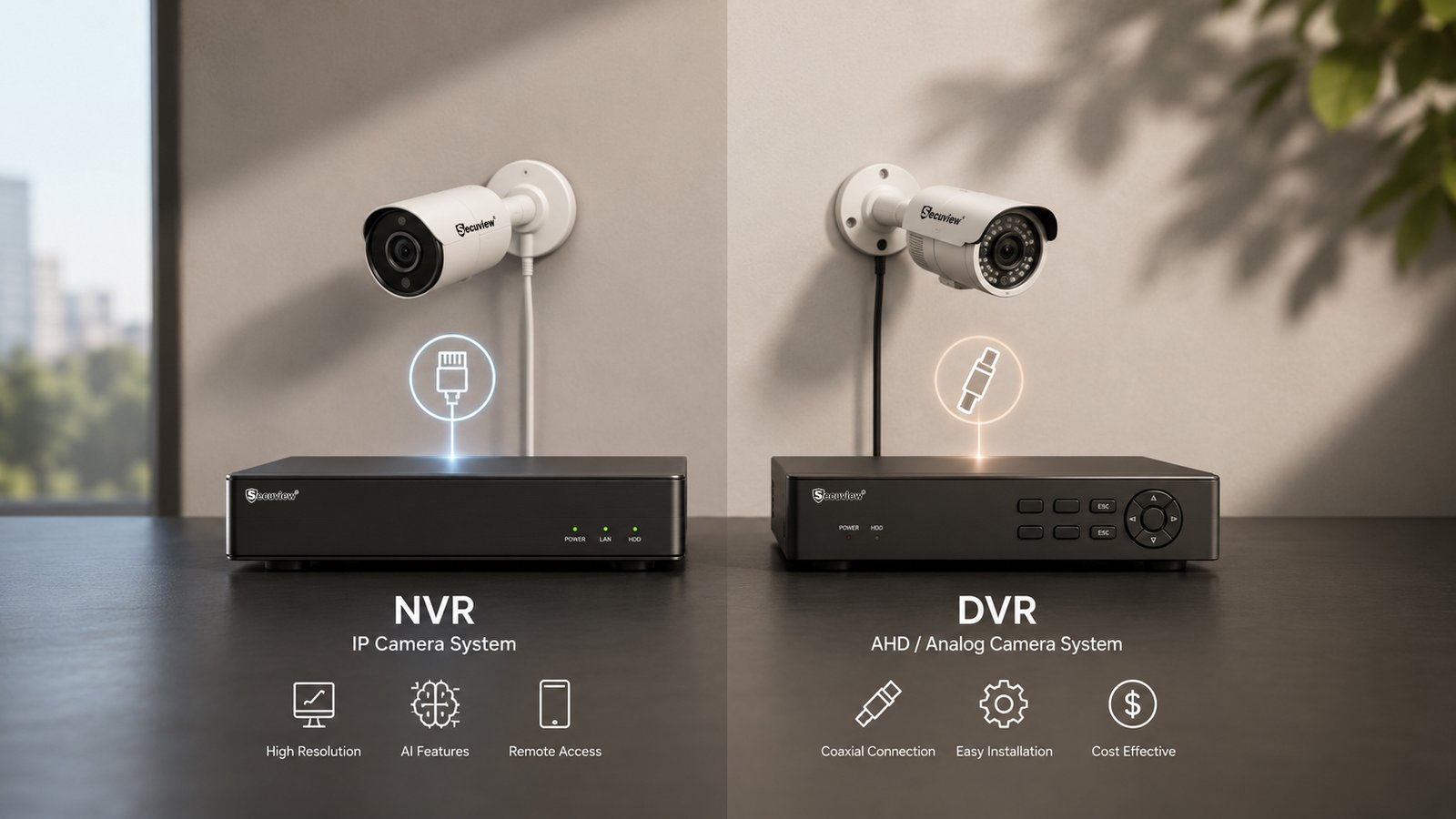 NVR vs DVR: Which Recording System Is Right for Your CCTV Setup?