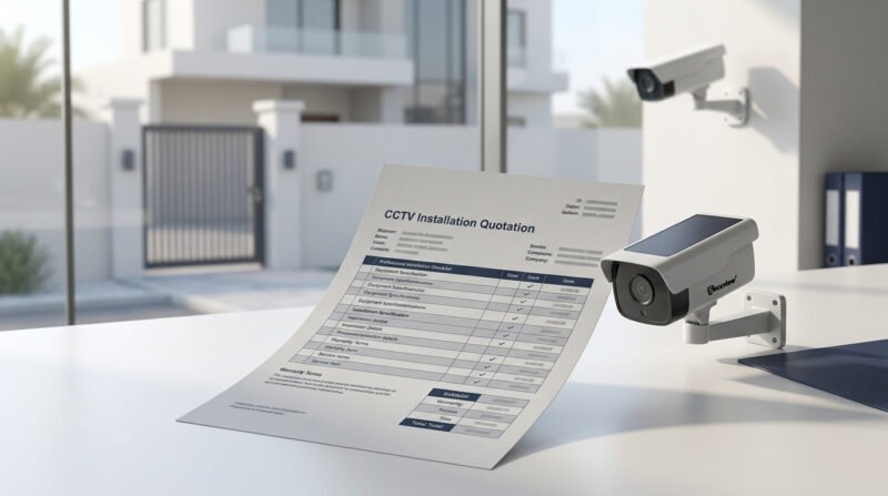 What Should You Check in an Outdoor CCTV Installation Quote