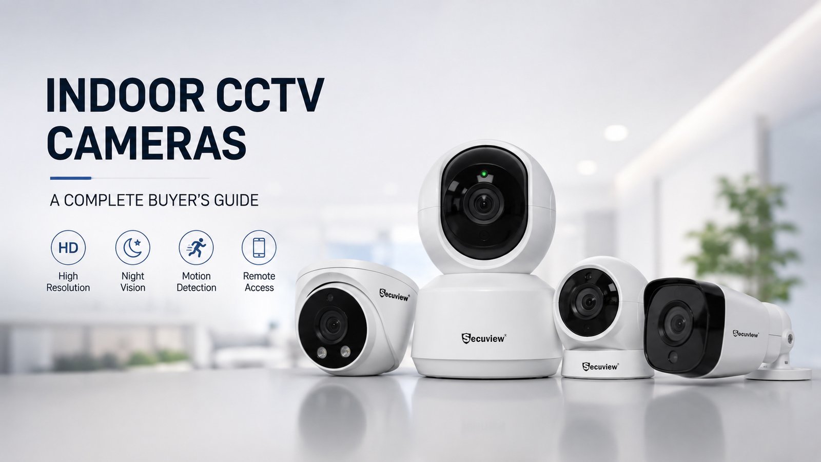 Best indoor security cameras in Qatar for homes, villas, apartments and offices