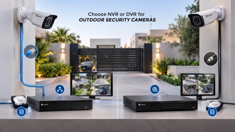 NVR or DVR for Outdoor Security Cameras