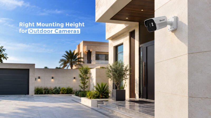 Outdoor Security Camera Mounting Height
