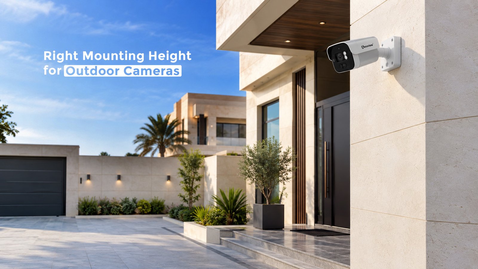 Outdoor Security Camera Mounting Height