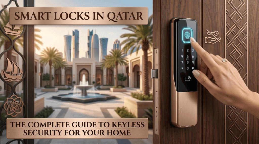 smart-locks-in-qatar-with-fingerprint
