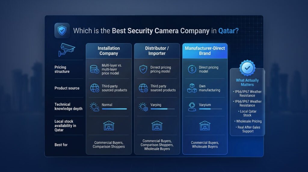 Which is the Best Security Camera Company in Qatar